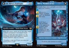Jill, Shiva's Dominant // Shiva, Warden of Ice (0438) (Extended Art)